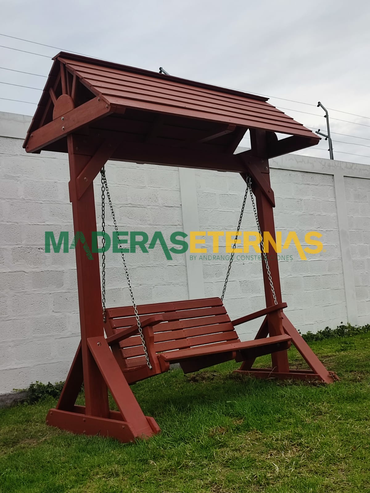 Mesedora en madera inmunizada eterna para cualqueir tipo de superficie